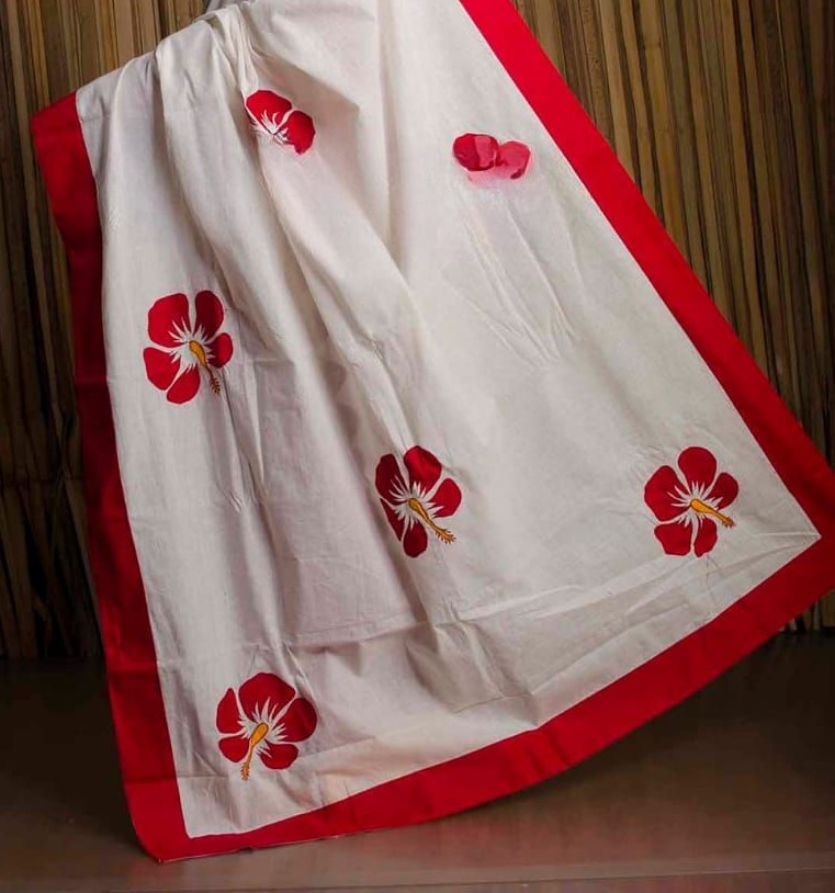 Hand print Sharee ছবি 5