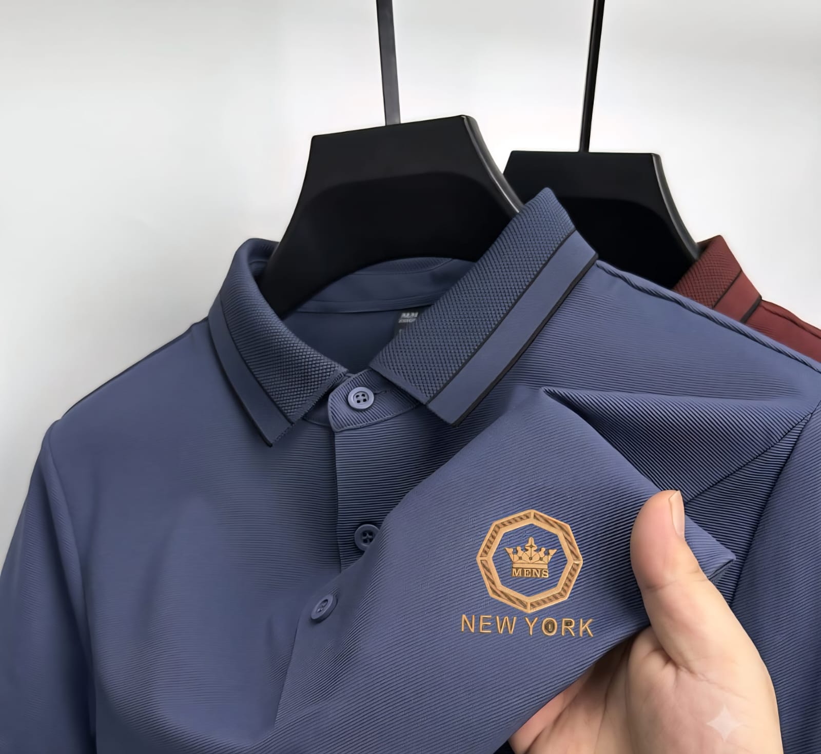 Premium Polo Shirt with China Sticker ছবি 10