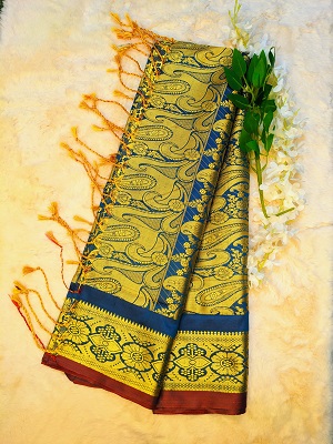 সিল্ক কাতান শাড়ি
