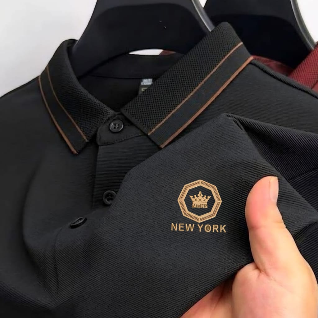 Premium Polo Shirt with China Sticker ছবি 17