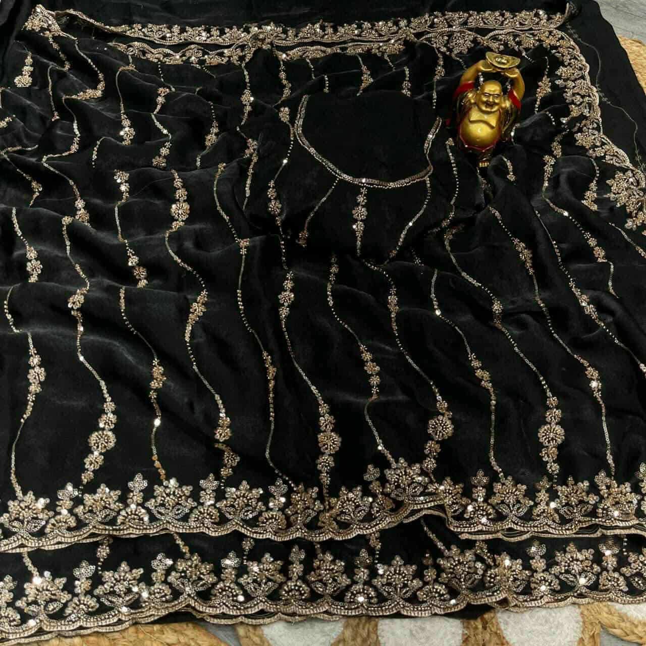 Indian Fendi Silk Saree Collection ছবি 8