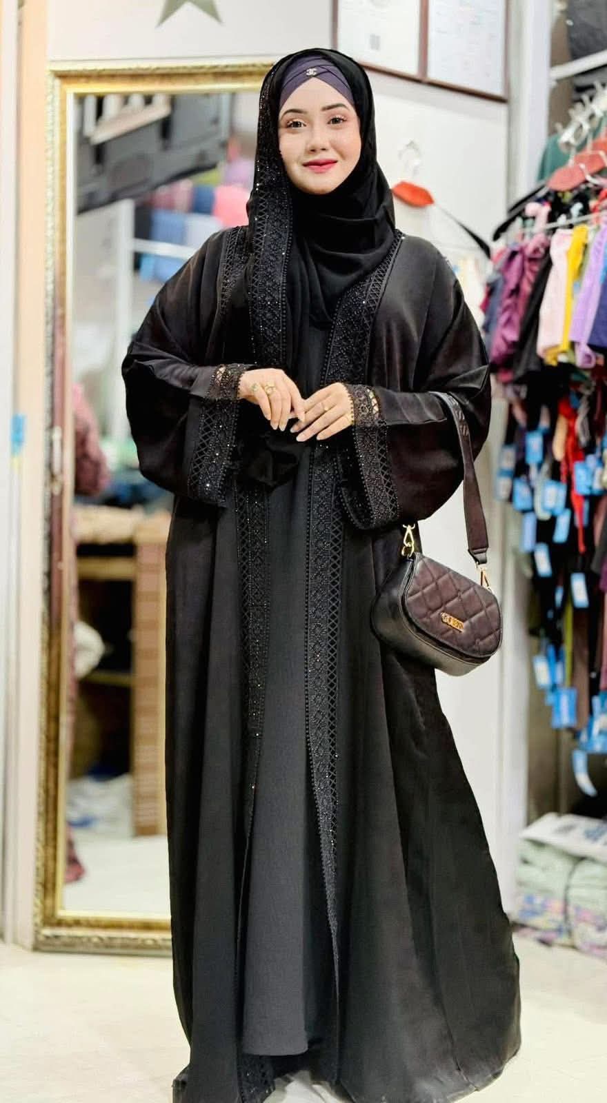 Stylish Dubai Borka ছবি 4