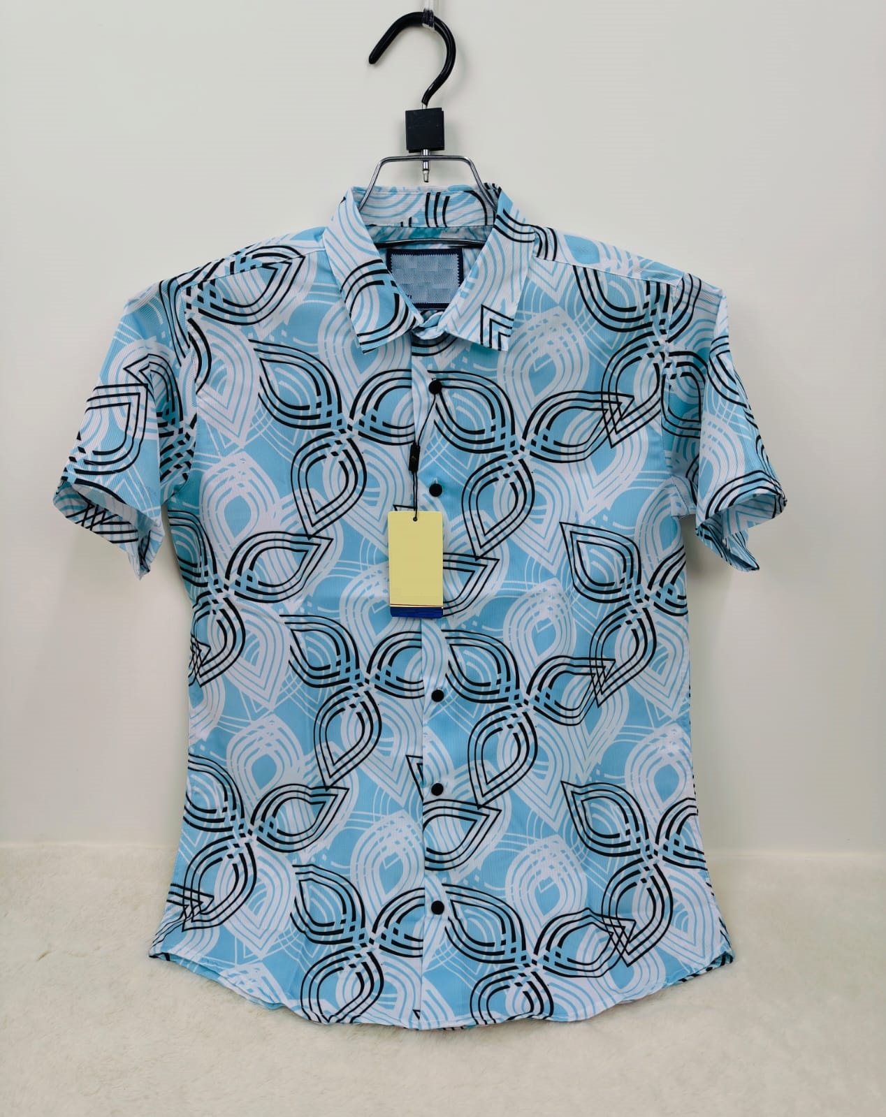 Luxury China Spandex Cot Half Sleeve Shirt ছবি 4