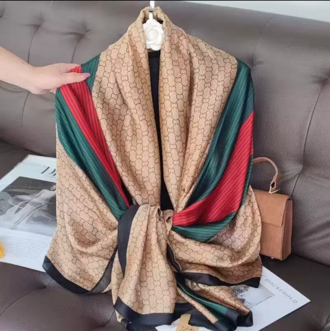 premium Luxury Satin Silk Scarf