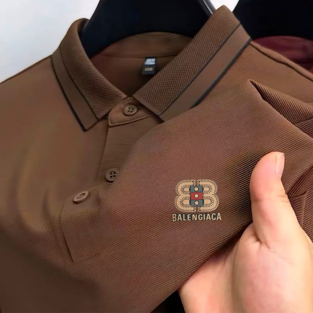 Premium Polo Shirt with China Sticker ছবি 4