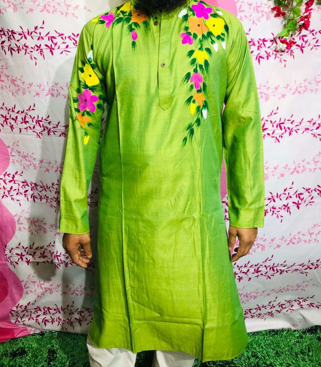 ধুপিয়ান সিল্ক পাঞ্জাবি ছবি 17