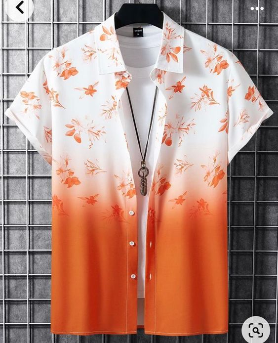 Half Sleeve Cotton Shirt For Men ছবি 3