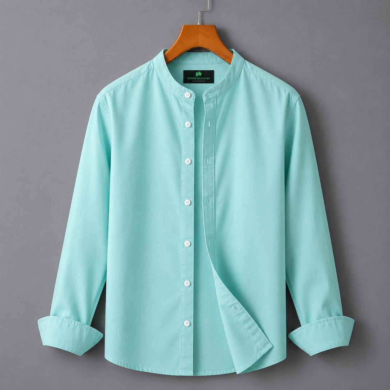 Premium Oxford Cotton Solid Shirt ছবি 4