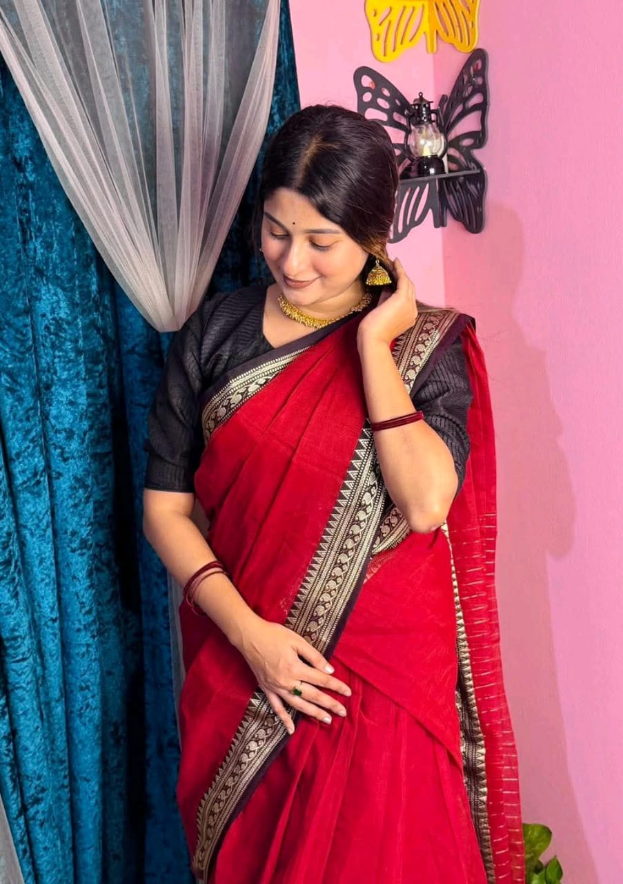 Nokshi Pair Suti Saree