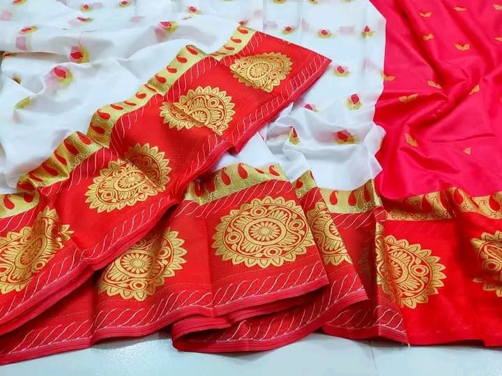 Soft silk katan sharee ছবি 2