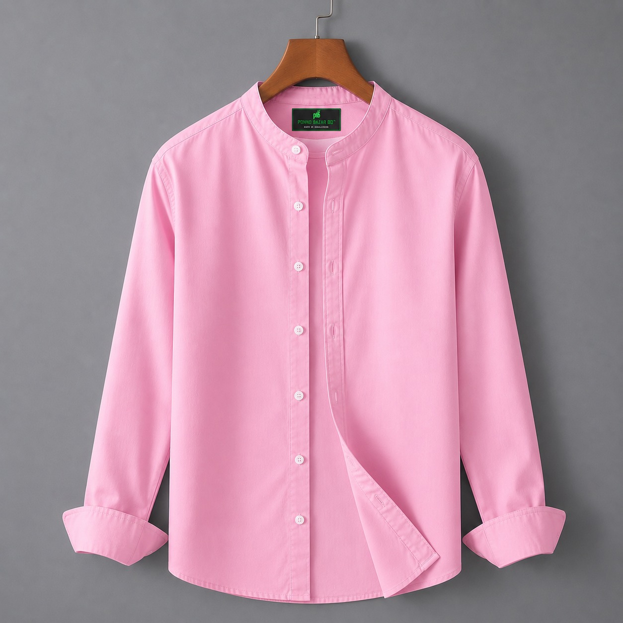 Premium Oxford Cotton Solid Shirt ছবি 6