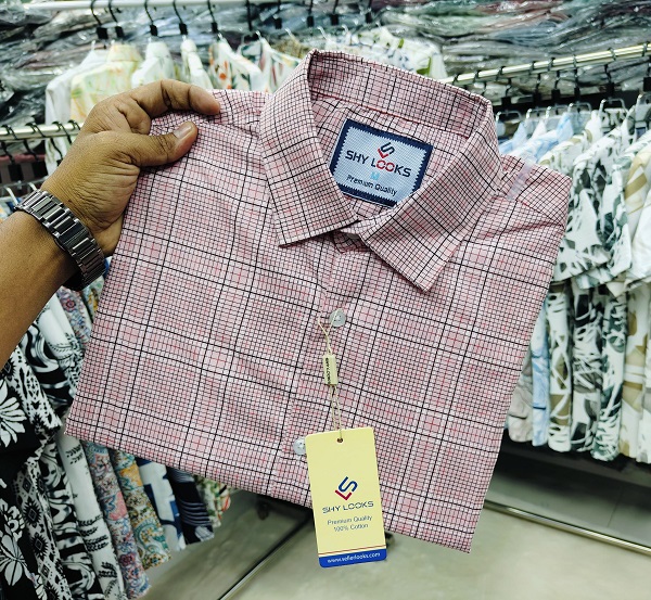 Pure Cotton full Sleeve Check Shirt ছবি 6