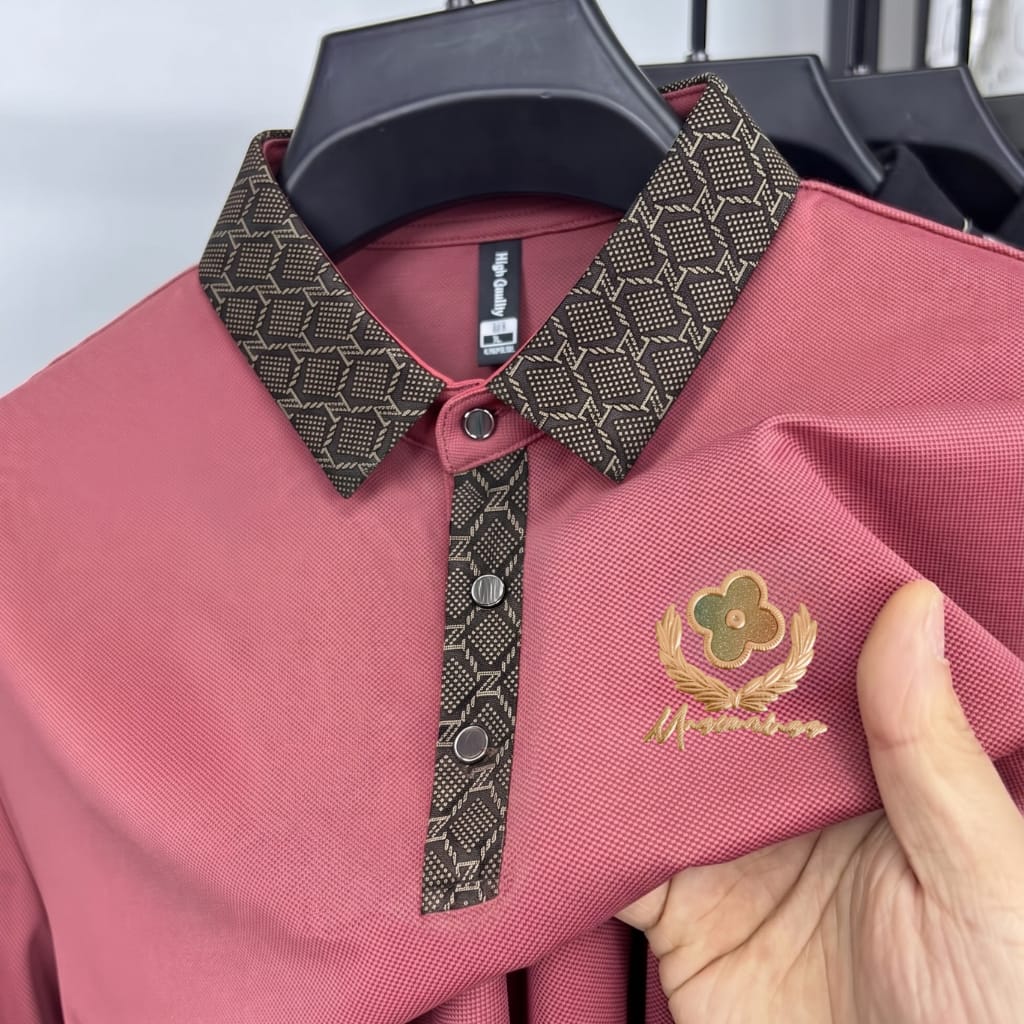 Premium Polo Shirt with China Sticker ছবি 17