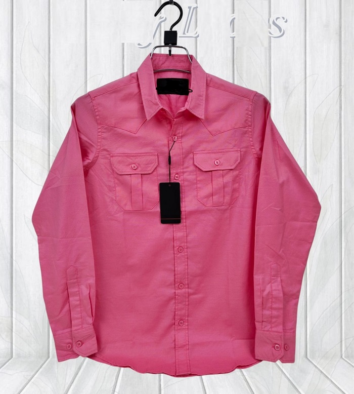 Premium Lap Seam Double Pocket Shirt ছবি 4