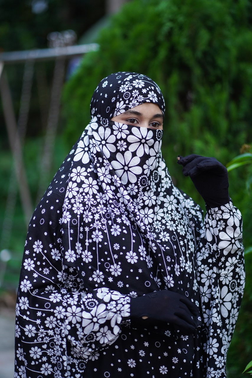 Soft Linen Jilbab ছবি 3