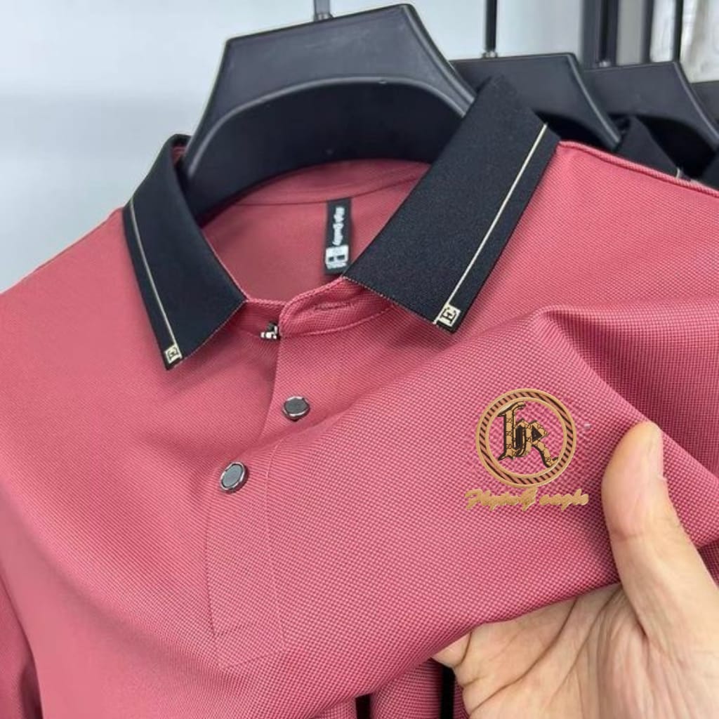 Premium Polo Shirt with China Sticker ছবি 14