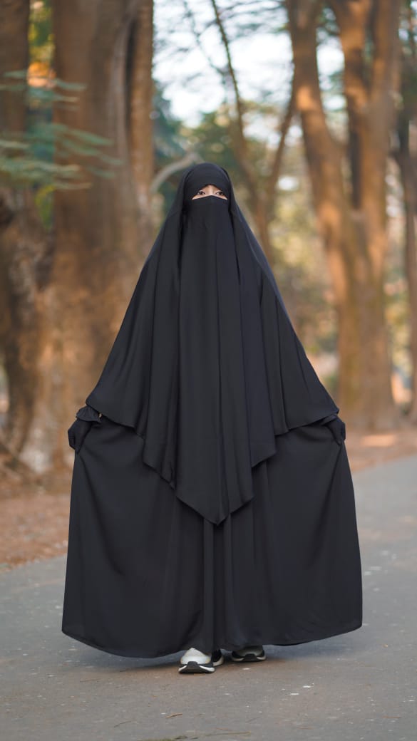 Muslima Borkha Set – Full Set ছবি 5
