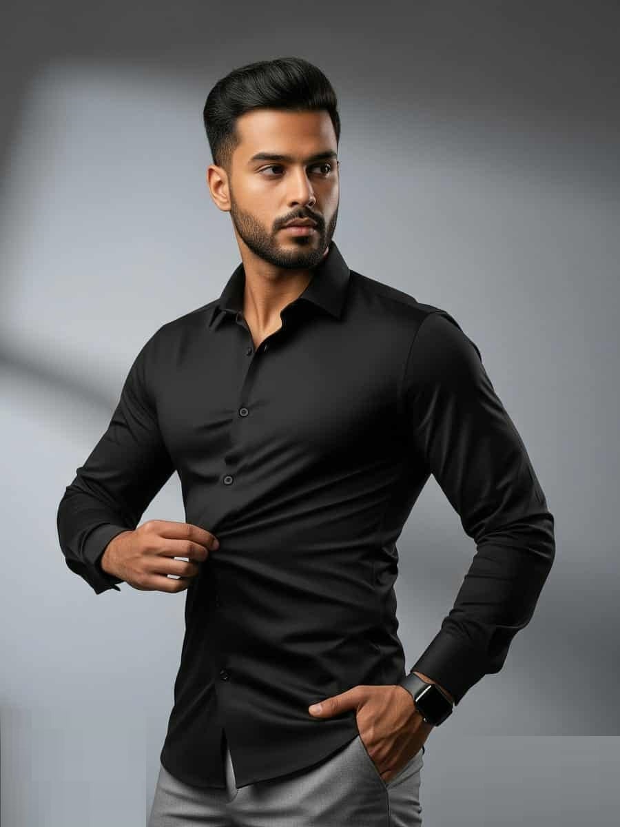 China Stitch Formal Shirt ছবি 3