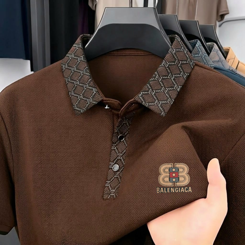 Premium Polo Shirt with China Sticker ছবি 6