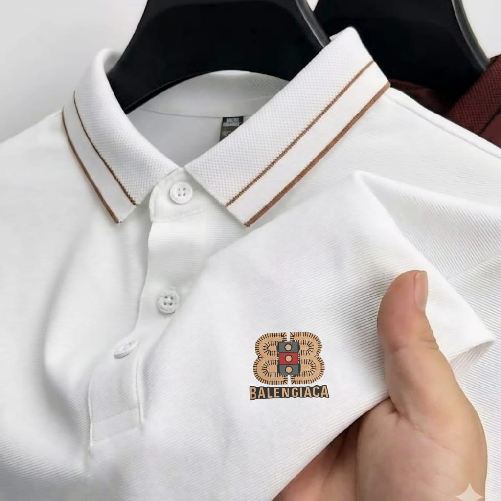 Premium Polo Shirt with China Sticker ছবি 11
