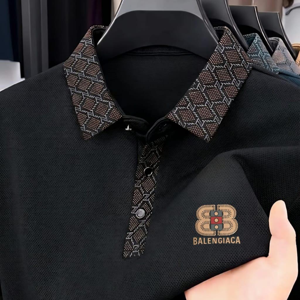 Premium Polo Shirt with China Sticker ছবি 8
