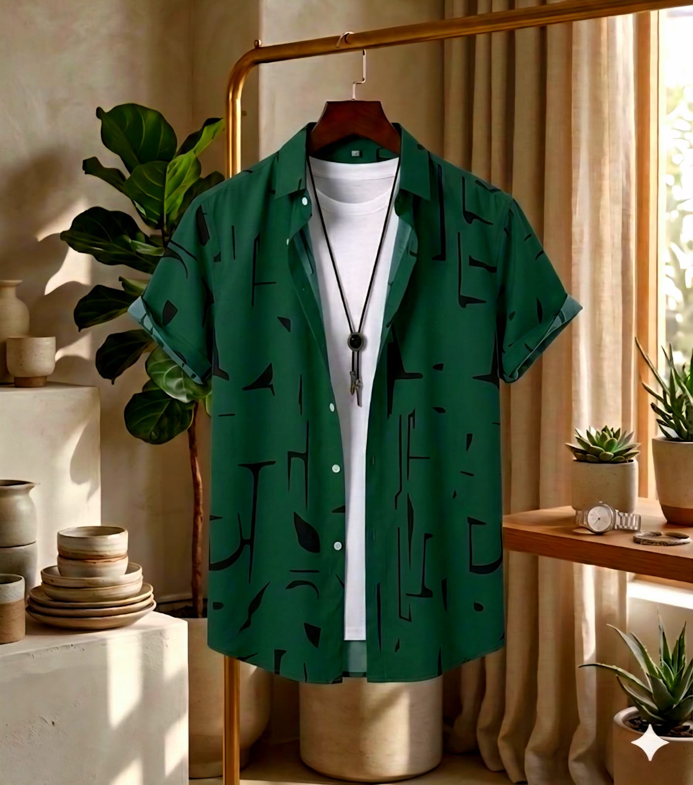 Ultra Soft Casual Half Sleeve Shirt