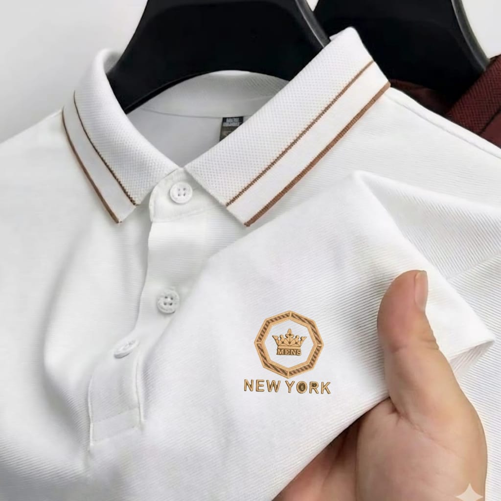 Premium Polo Shirt with China Sticker ছবি 7