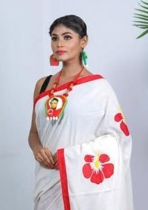 Hand print Sharee ছবি 2