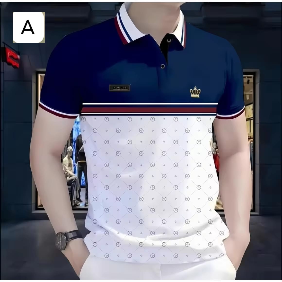 Stylist Casual Polo Shirt For Men ছবি 6