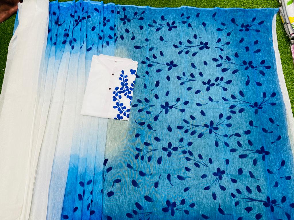 Exclusive Design Hand Print Couple Dress For Sweet Couple ছবি 17