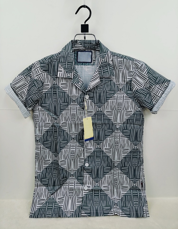 Luxury China Spandex Cot Drooped Shouldered Shirt ছবি 7
