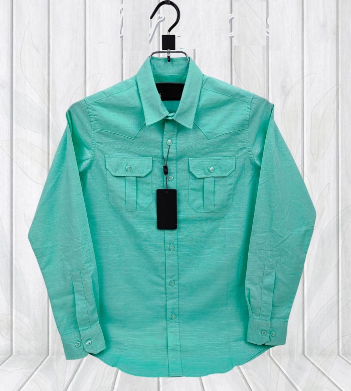 Premium Lap Seam Double Pocket Shirt ছবি 7