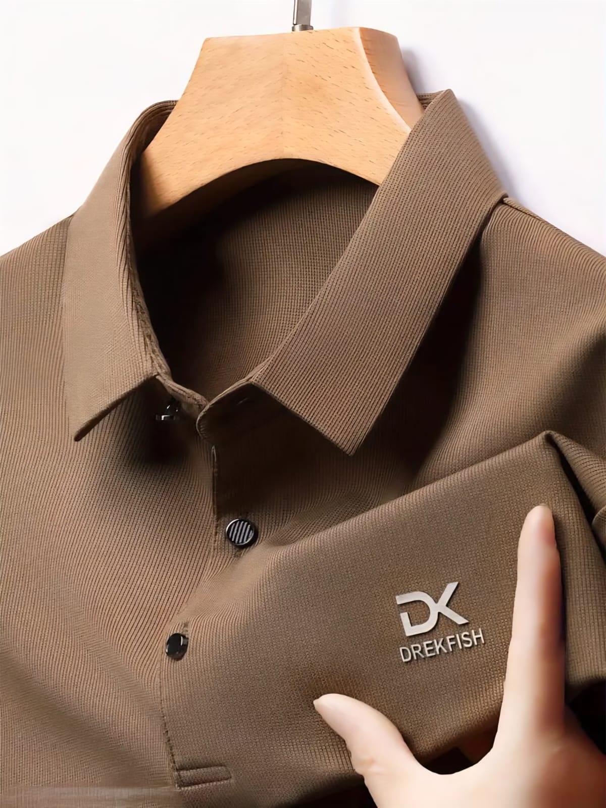 Premium China Swing Less Polo Shirt ছবি 2