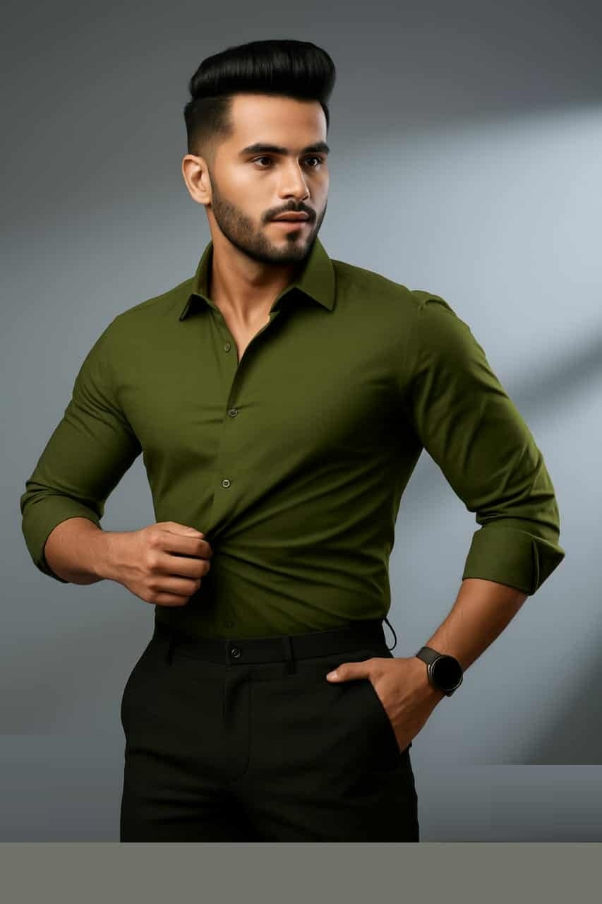China Stitch Formal Shirt ছবি 8