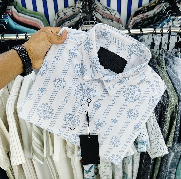 Luxury Popcorn Half Sleeve Print Shirt ছবি 12
