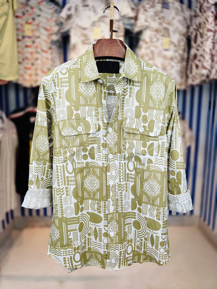 Premium Double Pocket Shirt ছবি 8