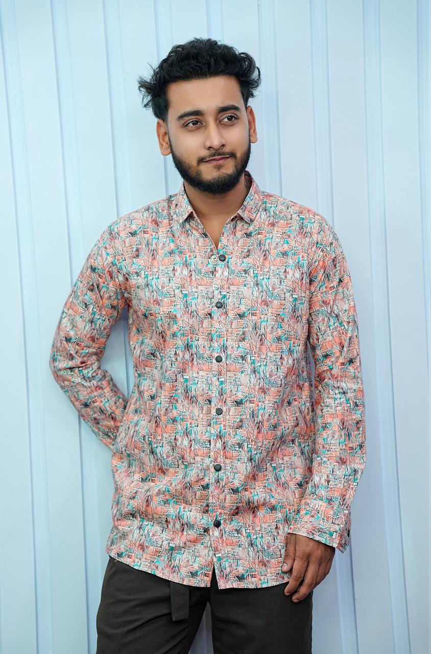 Digital Print Cotton Shirt ছবি 4
