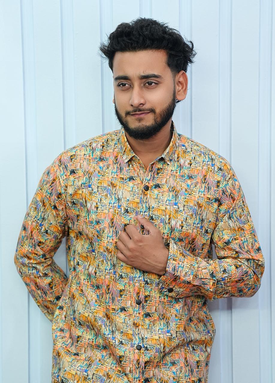 Digital Print Cotton Shirt ছবি 3