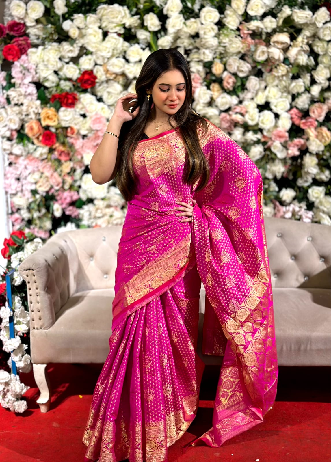 কাতান বেনারসি শাড়ি ছবি 4