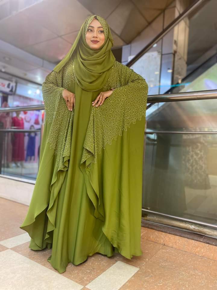 Abaya Borka with Hijab ছবি 7