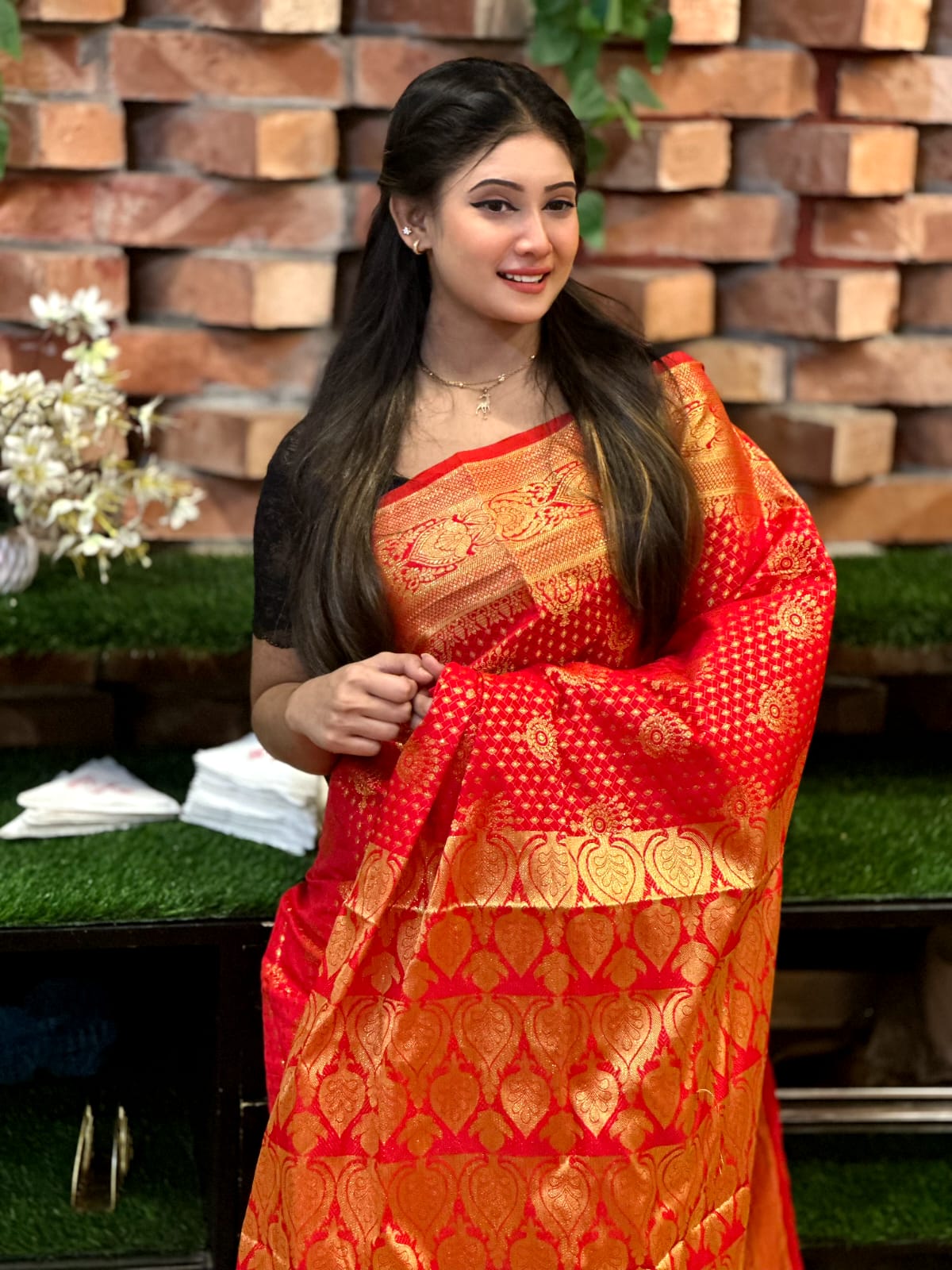 কাতান বেনারসি শাড়ি ছবি 3