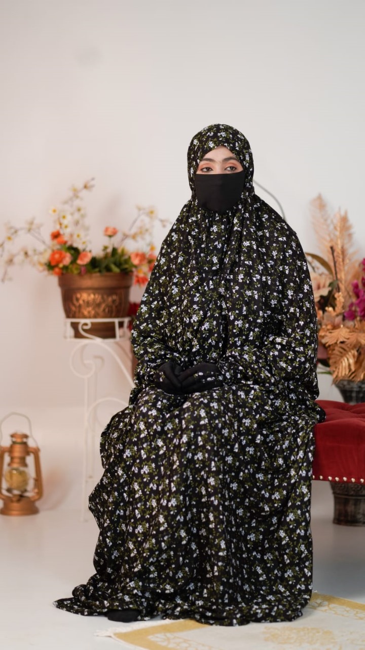 Salah long khimar ছবি 3