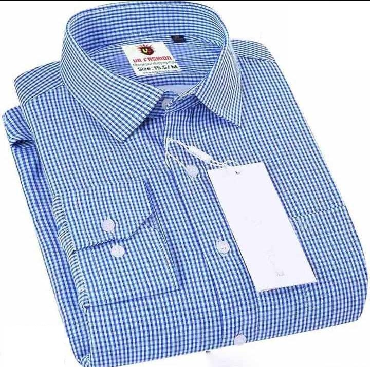 Exclusive Premium Qualityful full sleeve Cotton offichial Formal juri Check Shirt for Man's