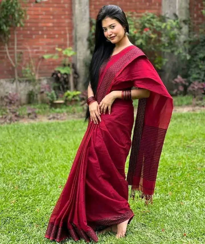 Cotton mixed sharee ছবি 3