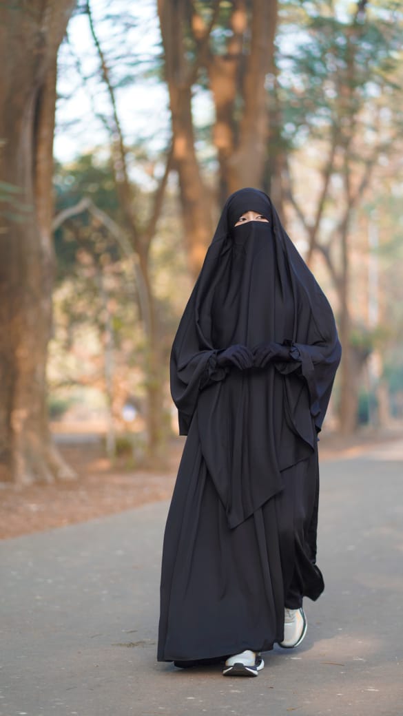 Muslima Borkha Set – Full Set ছবি 3