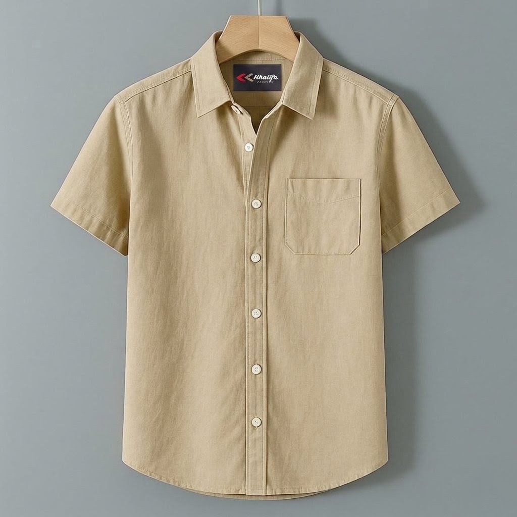 Oxford Cotton Solid Shirt ছবি 5