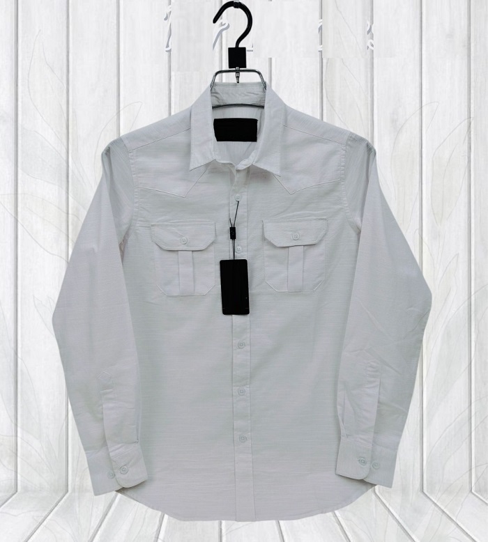 Premium Lap Seam Double Pocket Shirt ছবি 9