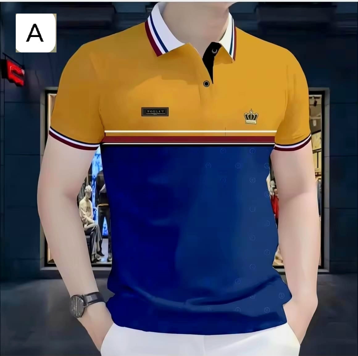 Stylist Casual Polo Shirt For Men ছবি 7