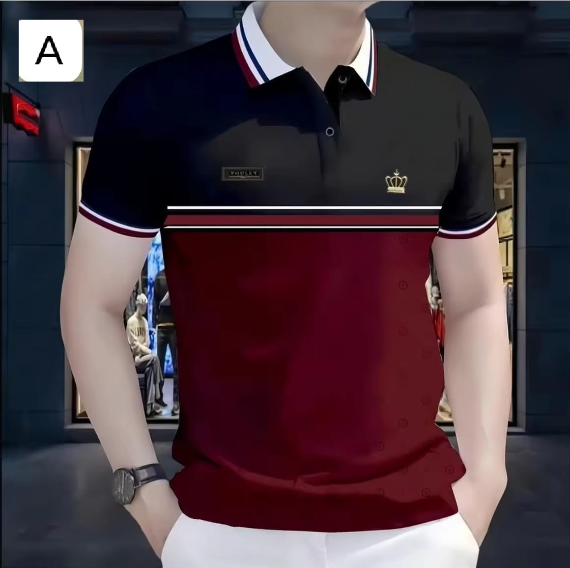 Stylist Casual Polo Shirt For Men ছবি 8