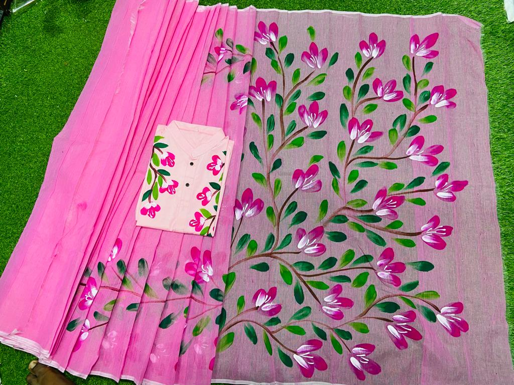 Exclusive Design Hand Print Couple Dress For Sweet Couple ছবি 15